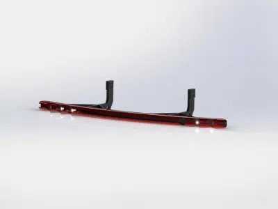 Curved Truck Underrun Free 3D model