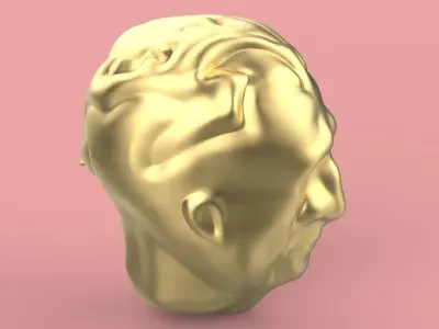 firs head sculpting 3D model