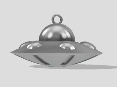 UFO Keychains Free 3D print model