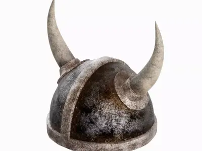Viking Helmet 05 3D model