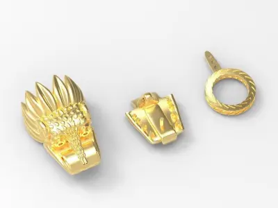 Quetzalcoalt  3D print model