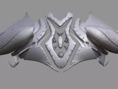 Angel of Abundance armour  3D model