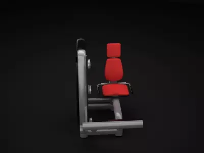 Rotary Calf Machine 3D model