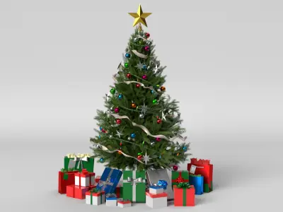 Christmas Tree 4 3D model purchase