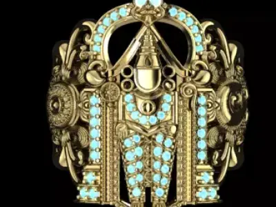 Balaji ring 3D print model