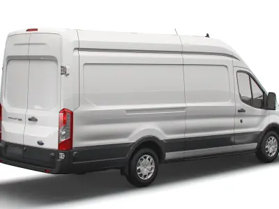 Ford Transit Van L4H3 Trend 2021 3D model