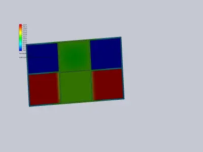 thermal plate heat exchanger Free 3D model