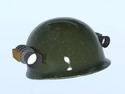 soldier combat helmet 3D model