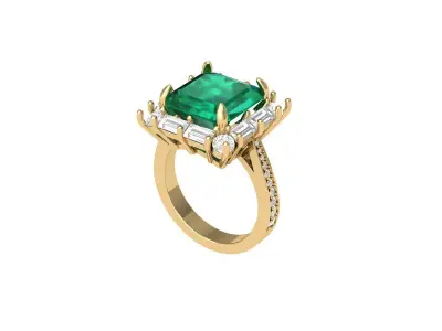 Wedding Ring  3D print model 407