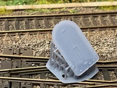 OO MK1 Coach End Door Blanks BR 3D print model
