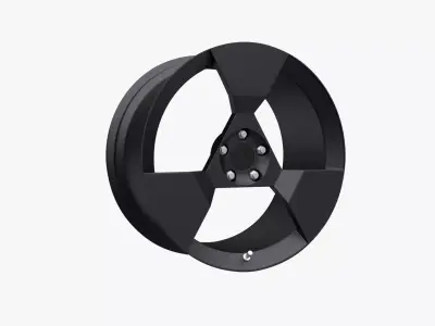 Wheel Rim5 3D model