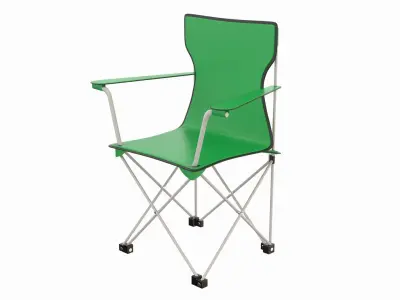 Folding Chair 01 3D model