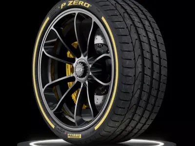 Pirelli PZ3 255 30 ZR20 3D model