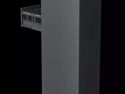 Tall filing cabinet 3D print model