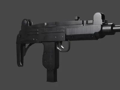 UZI Gun  3D model