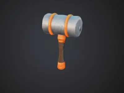 Hammer 3D Model 3D model purchase