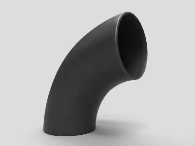 Elbow Pipe Long Radius 12 inches 3D model