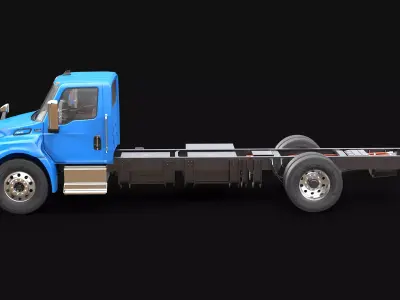 International eMV Electric Truck 3D model