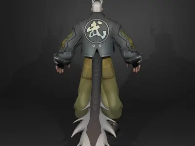 ren si 3D model