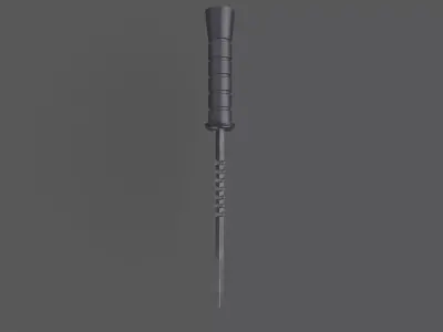 Military Knife Low-poly 3D model buy