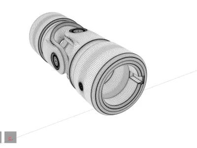 Universal joint  3D model