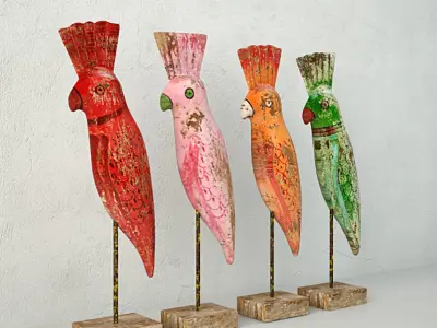 Decorative Mittus 3D model