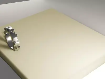 Memory Foam Animation 3D model
