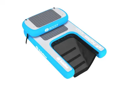 Pup Plank Boost Kit Inflatable Dog Ramp 3D model