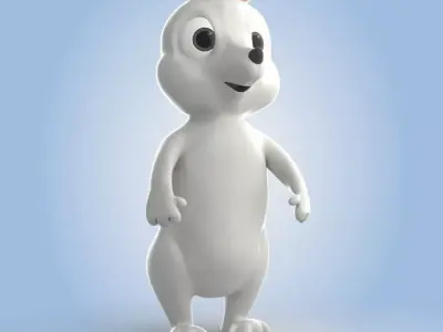 Polar Bear 3D model