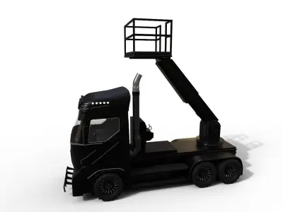 Landscaping Truck 3D model