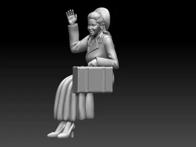 PASSENGER 3D print model 12