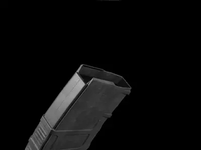 Magpul PMAG Gen M3 8x painted mags Free low-poly 3D model