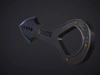 Wriath Kunai Low-poly 3D model