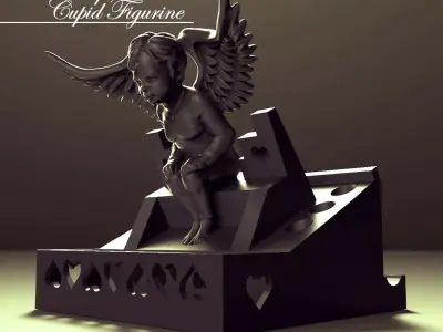 Multi Purpose Cupid Figurine 3D print model