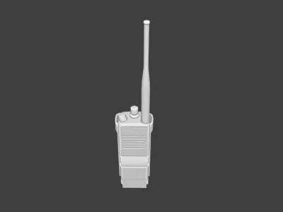 Motorola Walkie talkie Low poly Low-poly 3D model