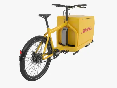 DHL Cargo Bike 2 3D model