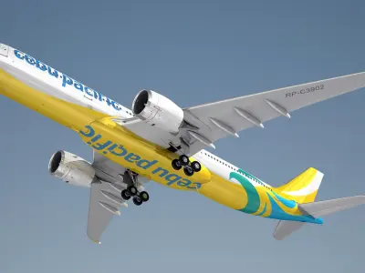 Airbus A330neo Cebu Pacific 3D model