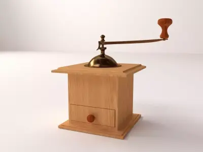 Antique Coffee Grinder 3D model