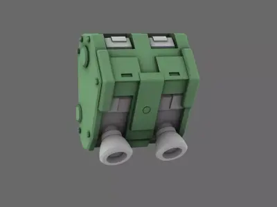 Clan Gunpla V10 Style Zaku II Standard Jetpack 3D print model