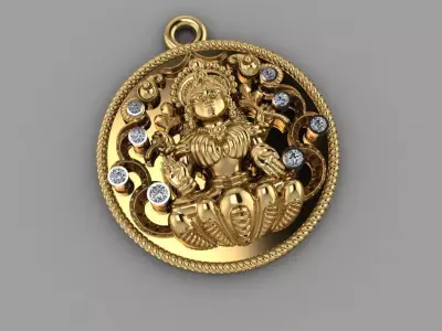 FASHON PENDANT 3D model