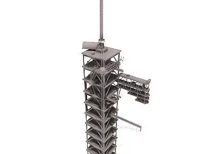 Industrial Tower 3D model by 3D-Horse