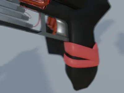 Electromagnetic Gun 3D model