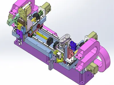 die bonder machine 3D Model 3D model