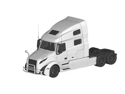 Volvo VN truck  3D model