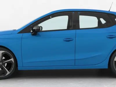 SEAT Ibiza 2022 With interior 3D model