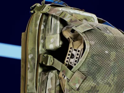 TYR Tactical Tuesday Huron Collapsible Direct Action V3 Low-poly 3D model