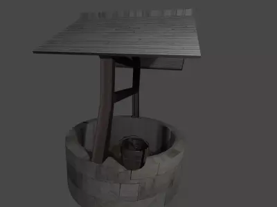 historic well 3D model