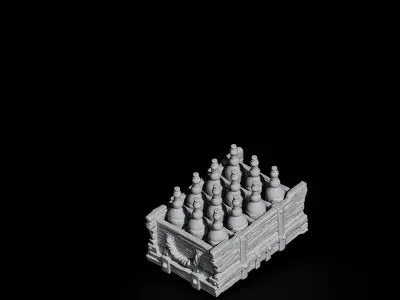 crate of battles 3D print model