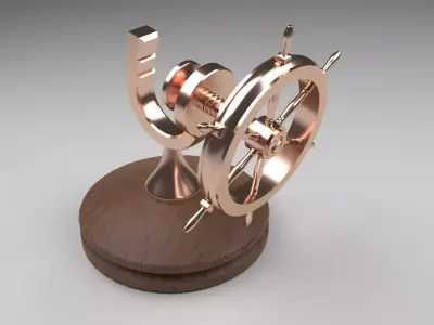 Nautical nutcracker 3D model
