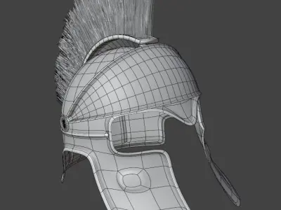 Spartan helmet Free 3D model